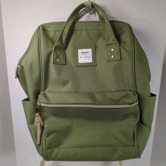 Himawari Laptop/Travel Green Backpack With USB Charging Port/Cord - Picture 1 of 10